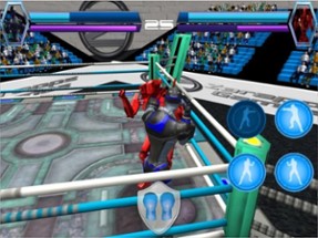 Robot Virtual Boxing 3D Image