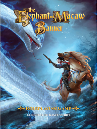 The Elephant & Macaw Banner RPG Game Cover