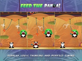 Feed the Panda: Rope Puzzle Image