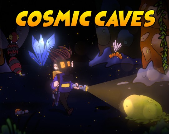 Cosmic Caves Game Cover