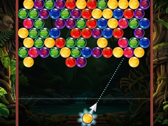 Jungle Bubble Drop Game Cover