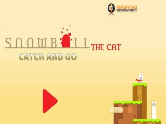 Snowball The Cat Catch and Go Game Cover