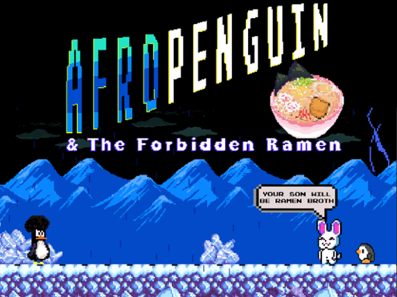 AfroPenguin & The Forbidden Ramen Game Cover