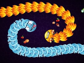 Amaze Snake: Gradient io Worms Image