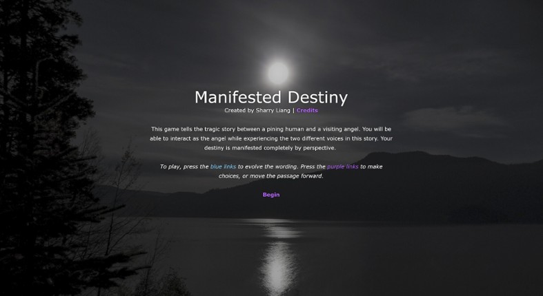 Manifested Destiny Game Cover