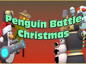 Penguin Battle Christmas Image