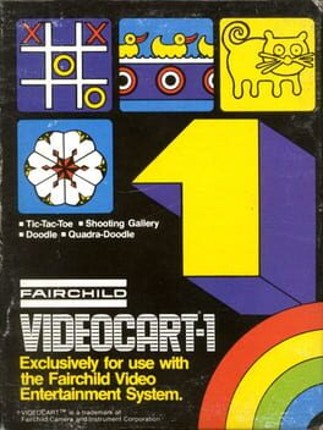 Videocart-1: Tic-Tac-Toe & Shooting Gallery & Doodle & Quadra-Doodle Game Cover