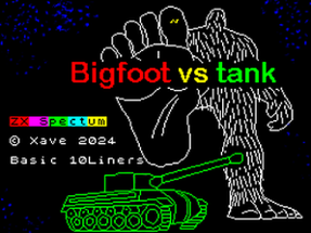 Bigfoot vs Tanque (Sinclair ZX Spectrum) by Xave Image