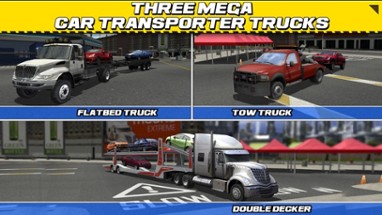 Car Transport Truck Parking Simulator - Real Show-Room Driving Test Sim Racing Games Image