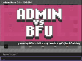 Admin vs BFU Image