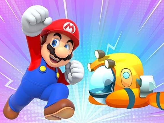 Super Mario Color Transporter Puzzle Game Cover