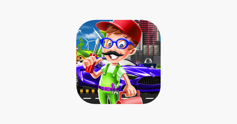 Exotic Racing Car Factory Game Cover