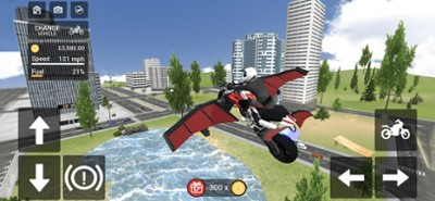 Flying Motorbike Simulator Image