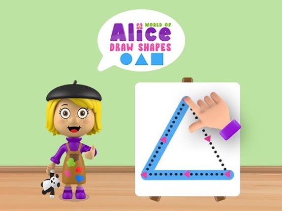 World of Alice   Draw Shapes Game Cover