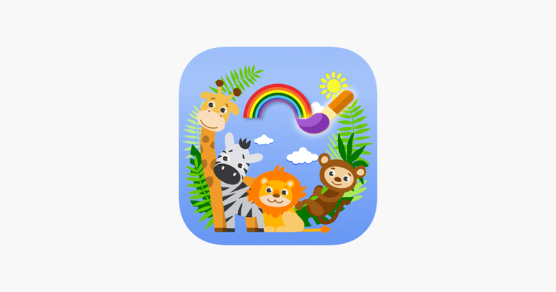 Animals Zoo: Drawing, Painting Game Cover