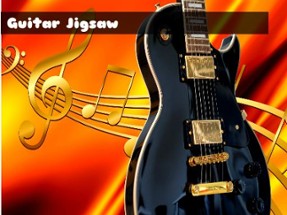 Guitar Jigsaw Image