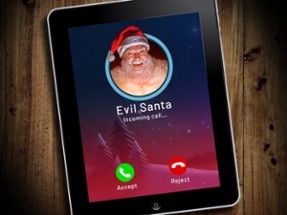 Evil Santa Call Prank Image