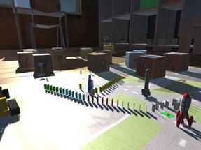 Super Domino Effect 3D Image