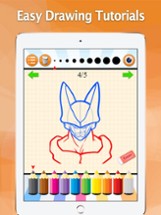 How to Draw for Dragon Ball Z Drawing and Coloring Image