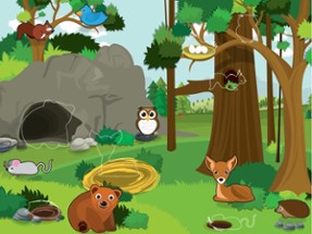 Animals - educational puzzle games for kids and toddlers Image