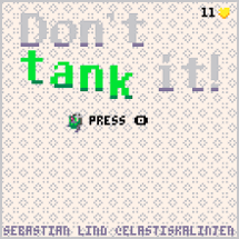 Don't tank it! Image