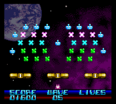 Space Invasion (Game Boy Color) Image