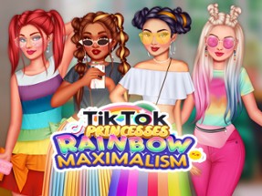 TikTok Princesses Rainbow Image