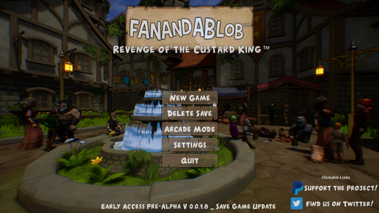 Fanandablob - Early Access Pre Alpha Game Cover