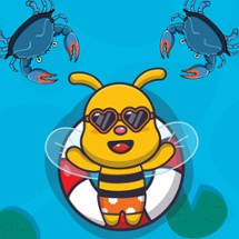 Swimming Bee Image