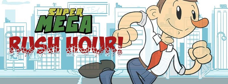 Super Mega Rush Hour Game Cover