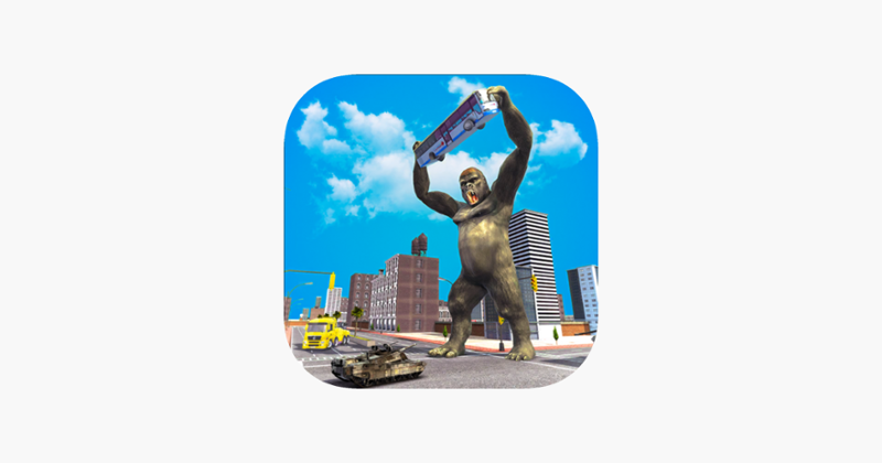 Angry Gorilla City Rampage 3D Game Cover