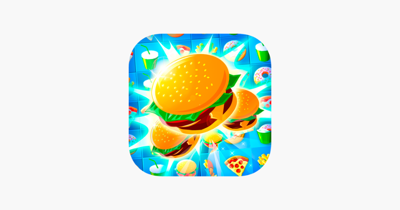 Crush The Burger ! Match 3 Game Cover