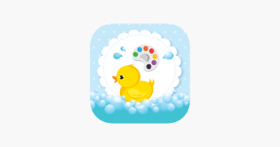 Cute Duck Coloring Drawing Book For Kids Image