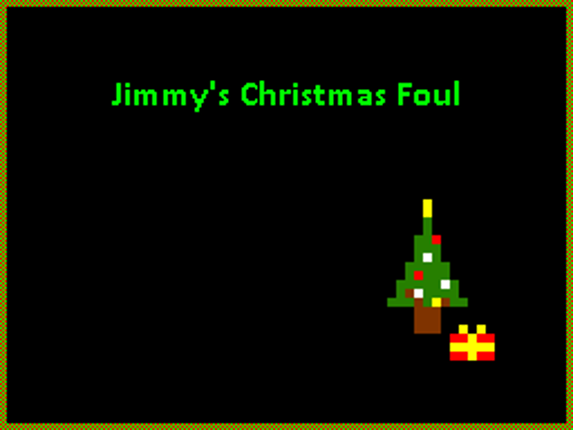Jimmy's Christmas Foul | Adventuron Jam Game Cover