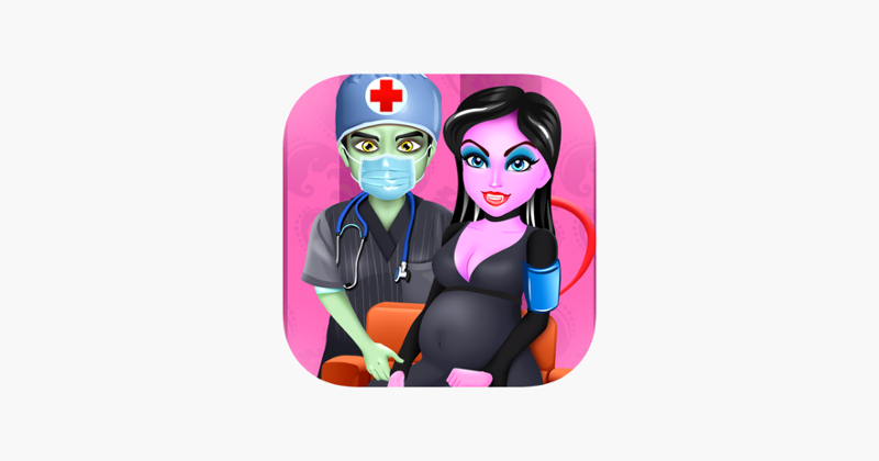 Mommy's Monster Pet Newborn Baby Doctor Salon - my new born spa care games! Game Cover