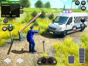 Offroad Police Van Transporter Image