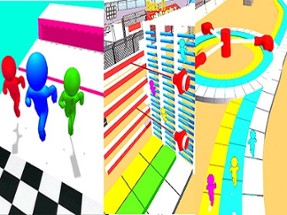 Stick Man Race Game 3D Image