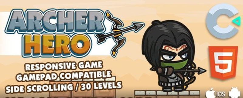 Archer Hero HTML5 Game Game Cover