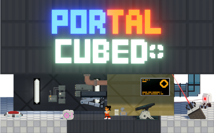 Portal Cubed Game Cover