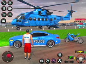 US Police Car Transport Game Image