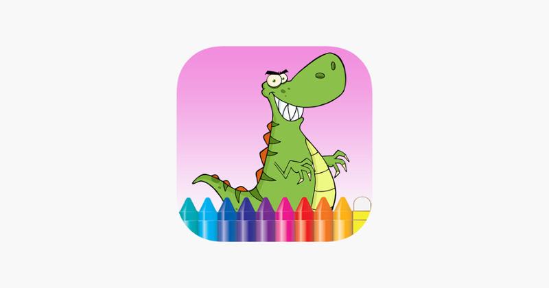Dinosaur Coloring Book for Kids and kindergarten Game Cover