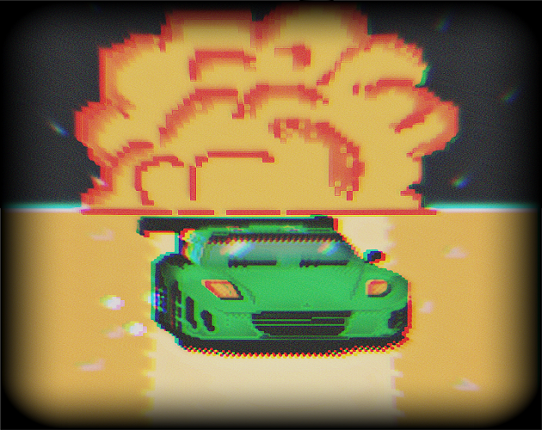 Pixel Racing Game Cover