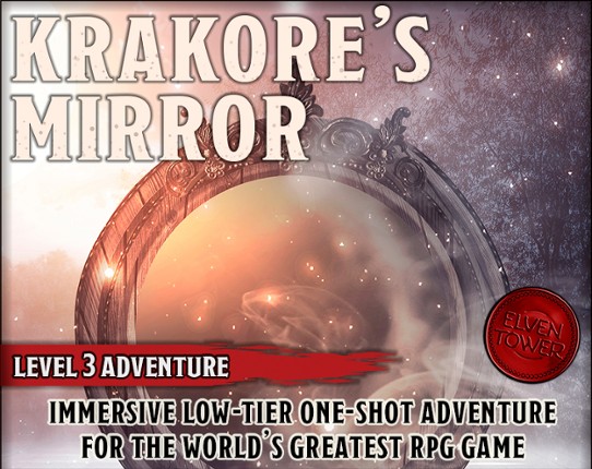 Krakore's Mirror - Level-3 D&D Adventure Game Cover