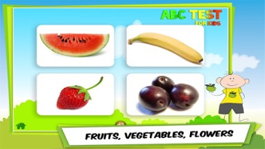 ABC Test for Kids: Find Animals, Letters, Numbers, Fruits, Vegetables, Shapes, Colors and Objects in English - Lite Free Image
