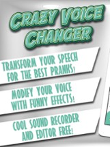 Crazy Voice Changer &amp; Recorder – Prank Sound Modifier with Cool Audio Effects Free Image