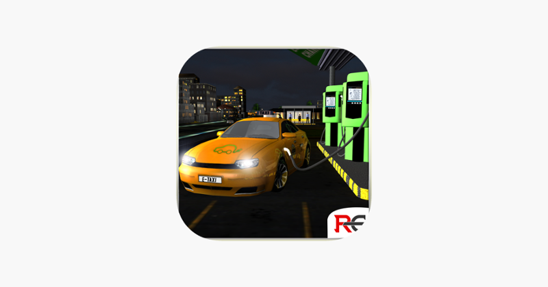 Electric Car Taxi Simulator: Day Night Driver Job Game Cover