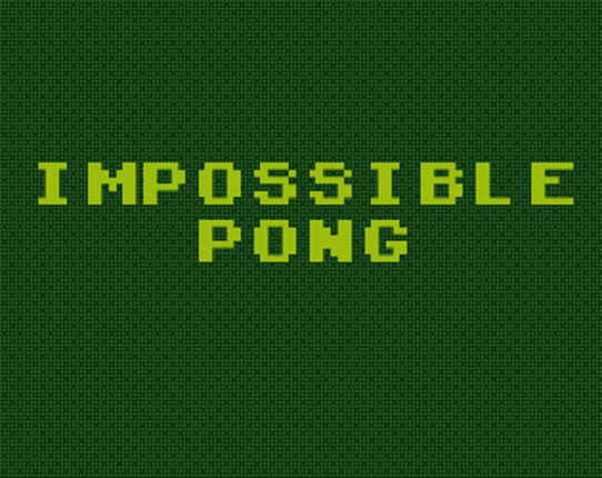 Impossible Pong Game Cover