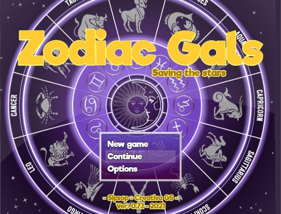 Zodiac Girls Game Cover