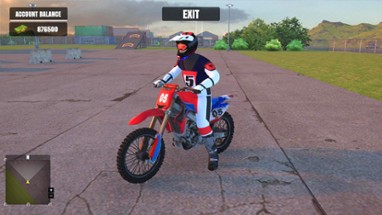 Real Motocross Driving Simulator Image