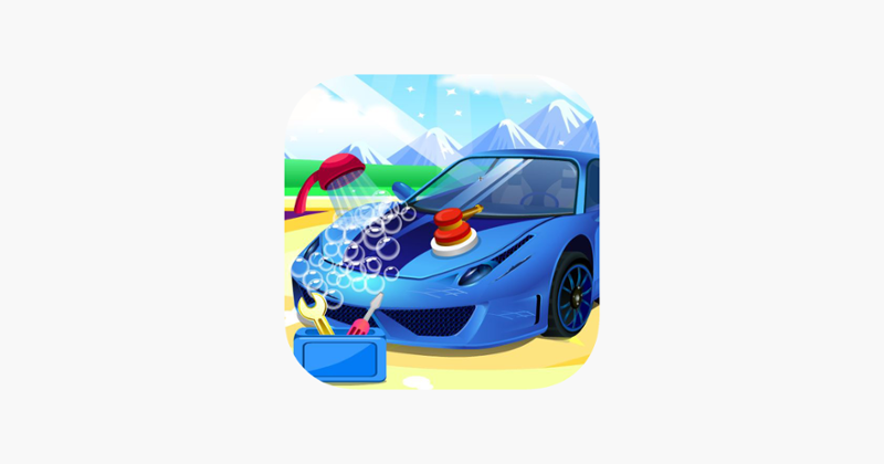 Sports car wash - car care Game Cover